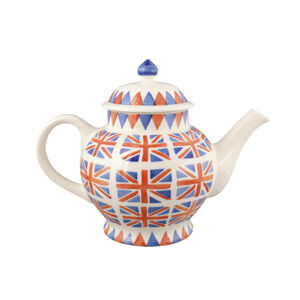 Emma Bridgewater Union Jack 4 Mug Teapot